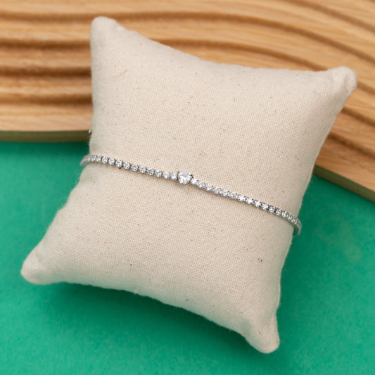 Gourmette LOVELO en acier inoxydable garantie