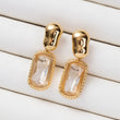 Boucles d'oreilles Essence en acier inoxydable garanties