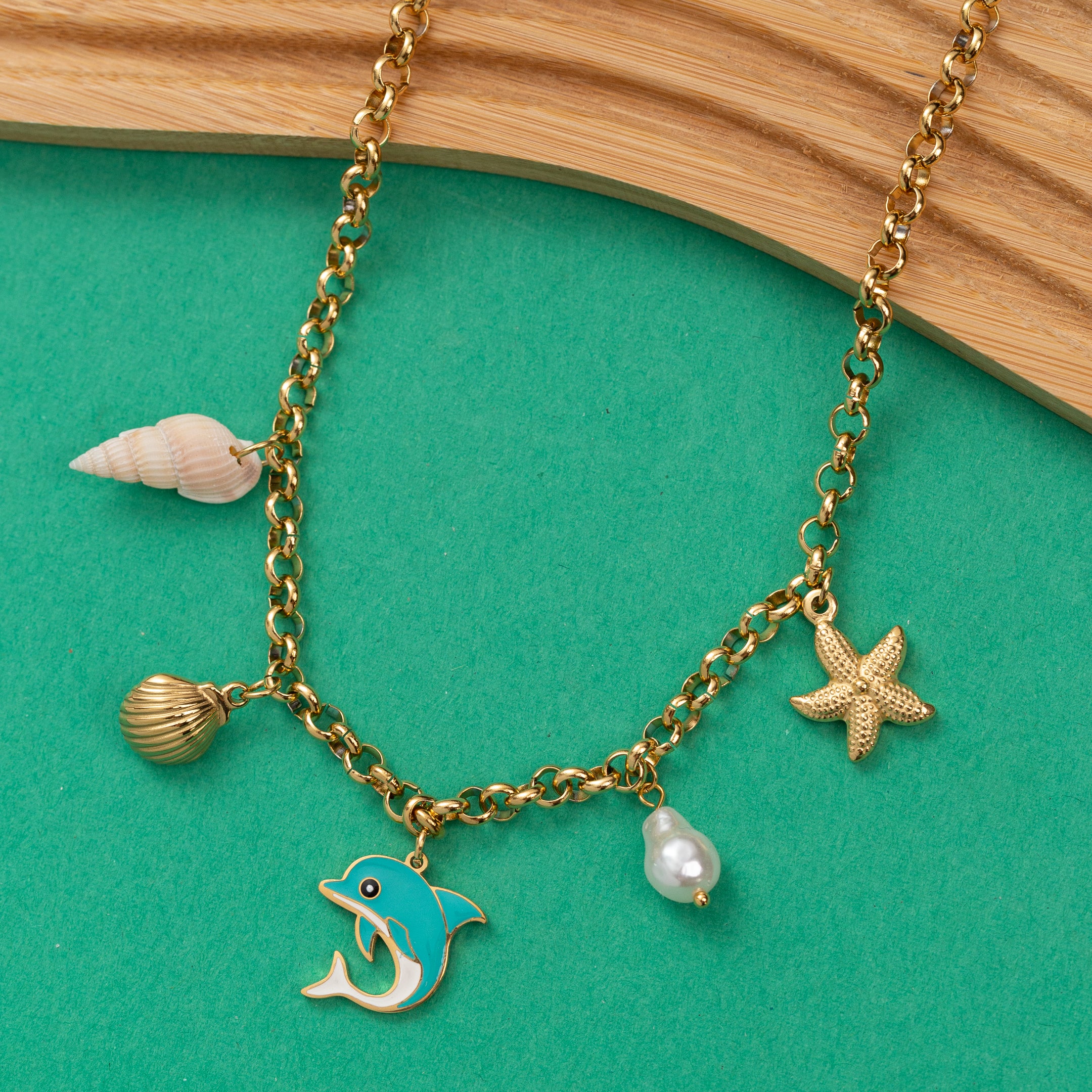 Collier Douce Chaîne en acier inoxydable garanti