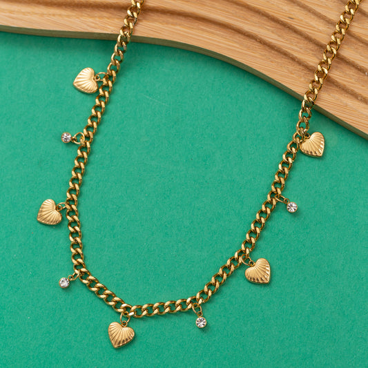 Collier Douce Chaîne en acier inoxydable garanti
