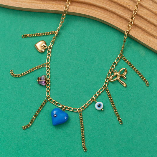 Collier Douce Chaîne en acier inoxydable garanti