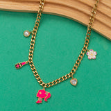 Collier Douce Chaîne en acier inoxydable garanti