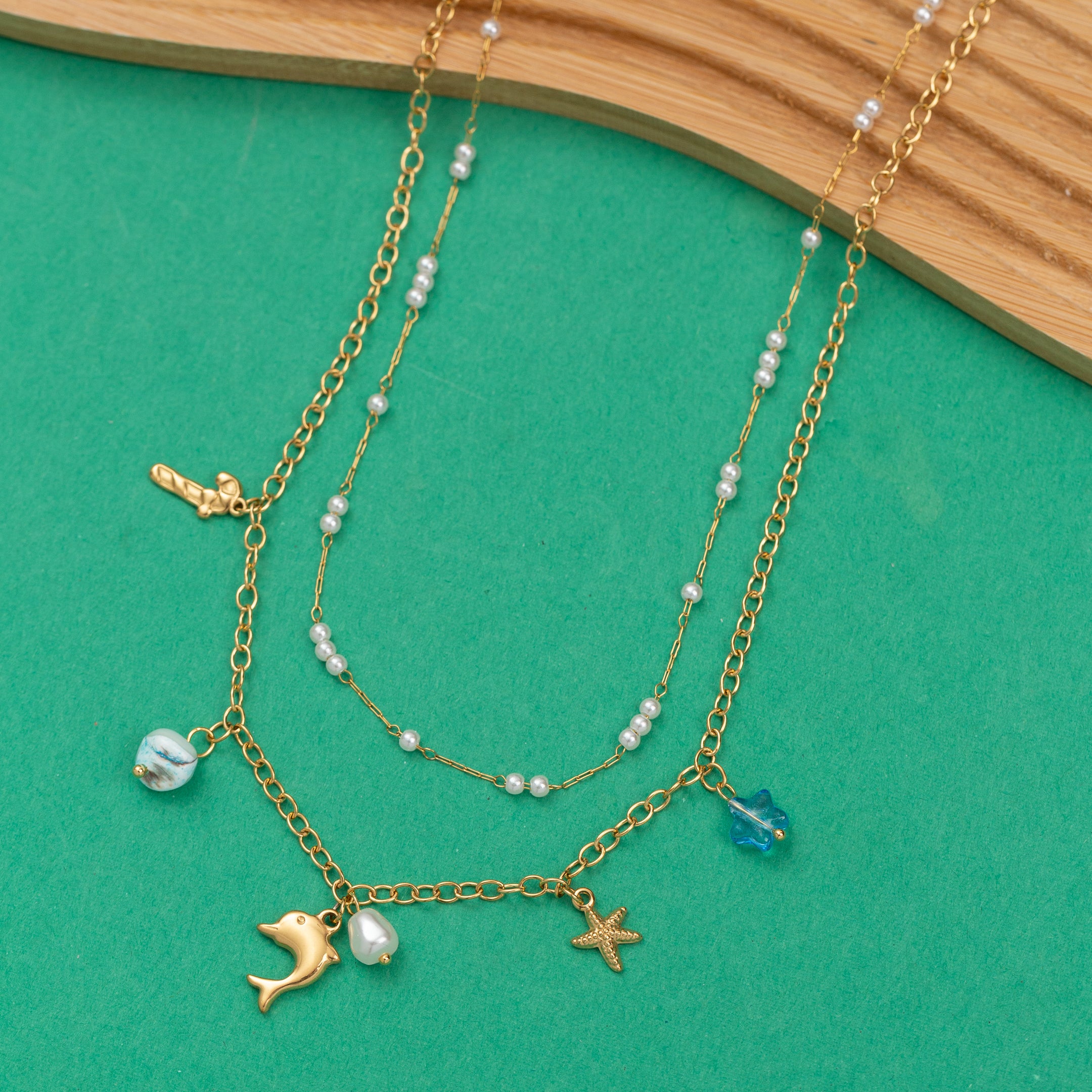 Collier Douce Chaîne en acier inoxydable garanti