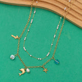 Collier Douce Chaîne en acier inoxydable garanti