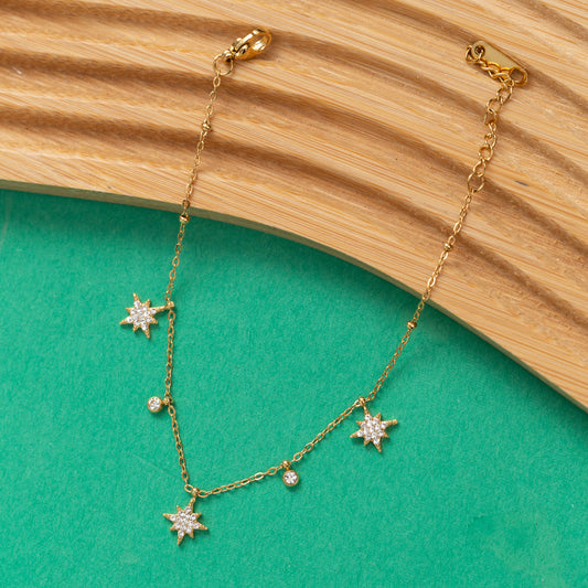 Gourmette LOVA en acier inoxydable garantie