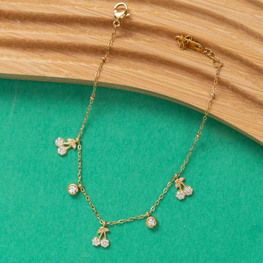 Gourmette LOVA en acier inoxydable garantie