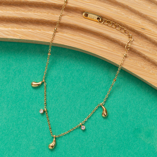 Gourmette LOVA en acier inoxydable garantie