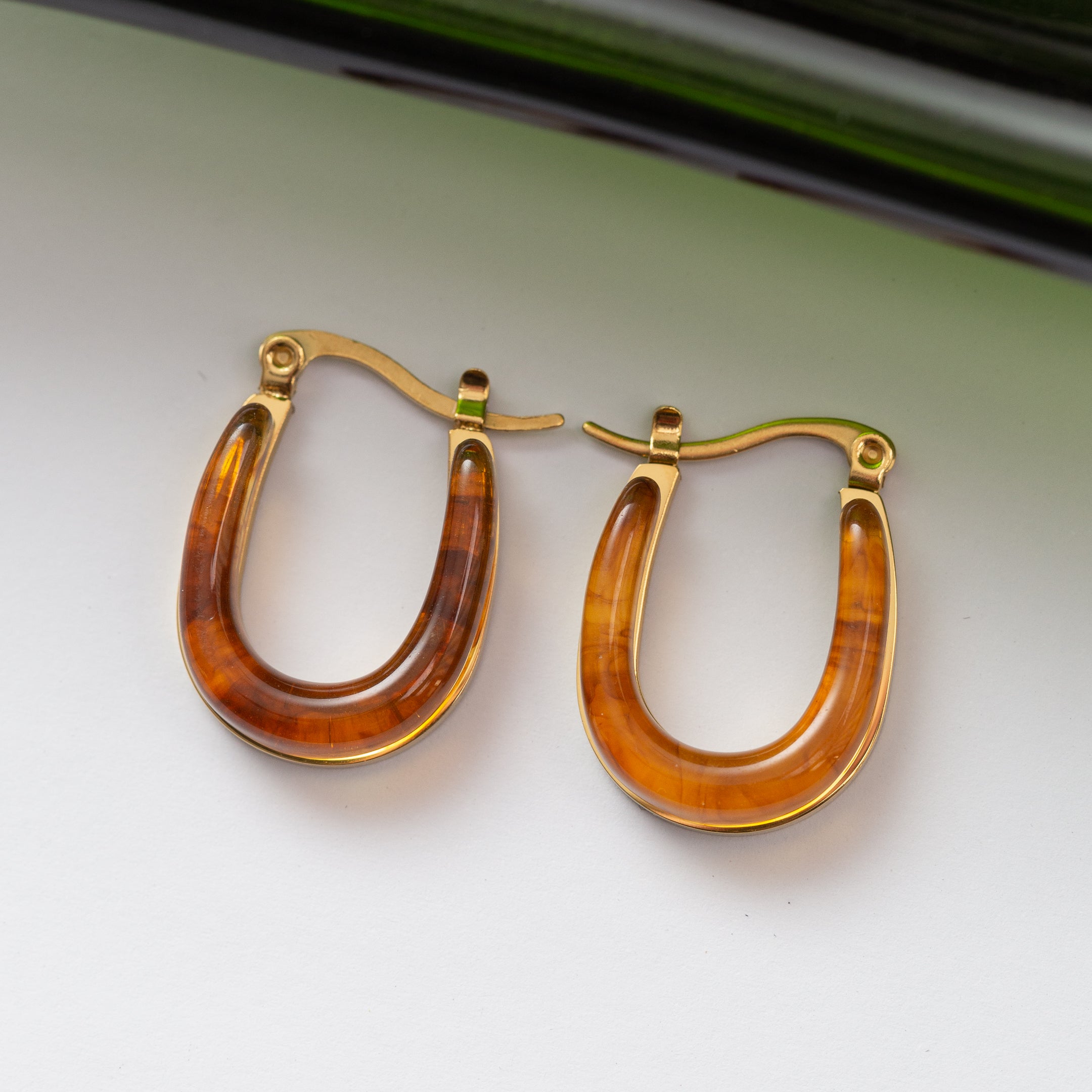 Boucles d'oreilles Luxe en acier inoxydable garanties