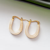 Boucles d'oreilles Luxe en acier inoxydable garanties