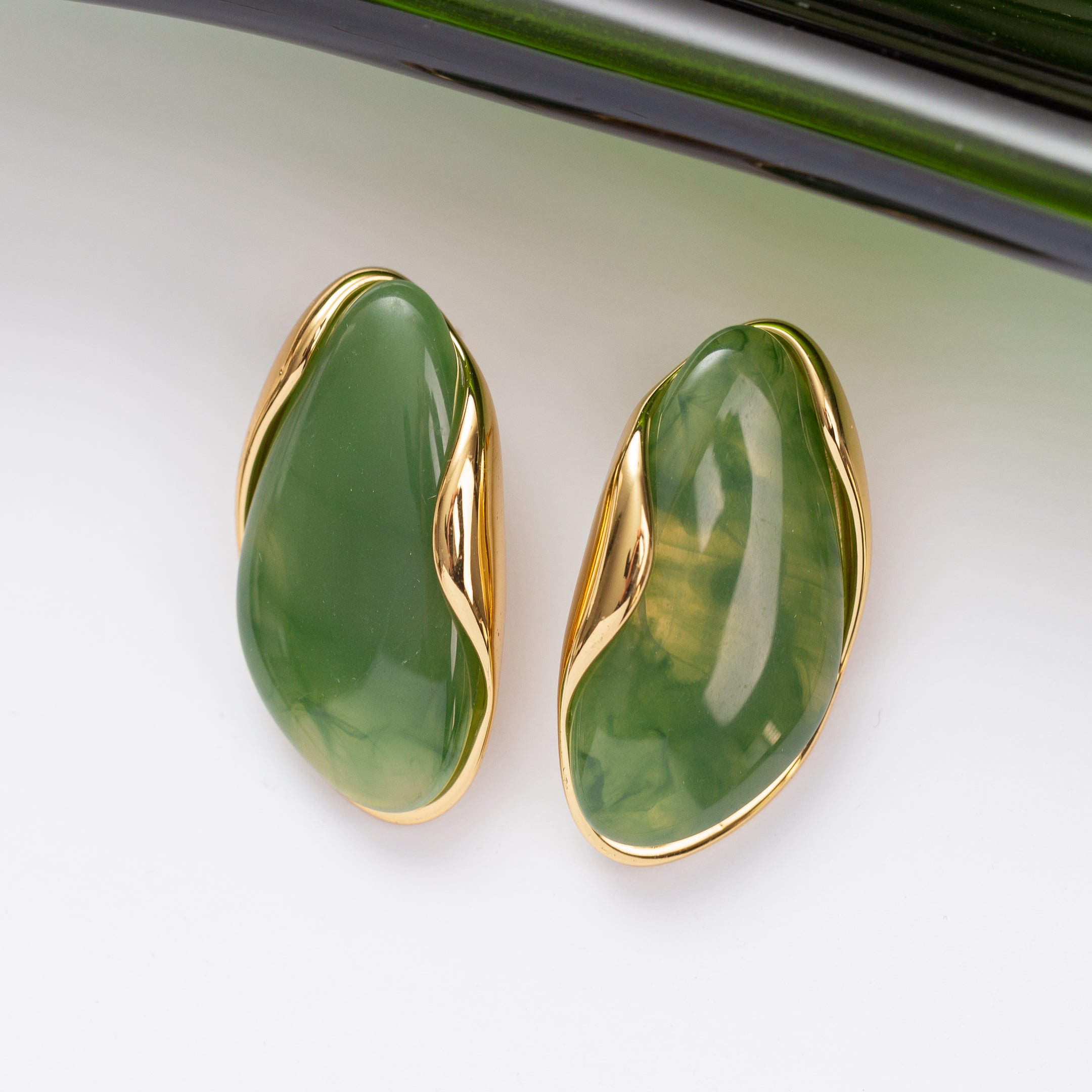 Boucles d'oreilles Luxe en acier inoxydable garanties
