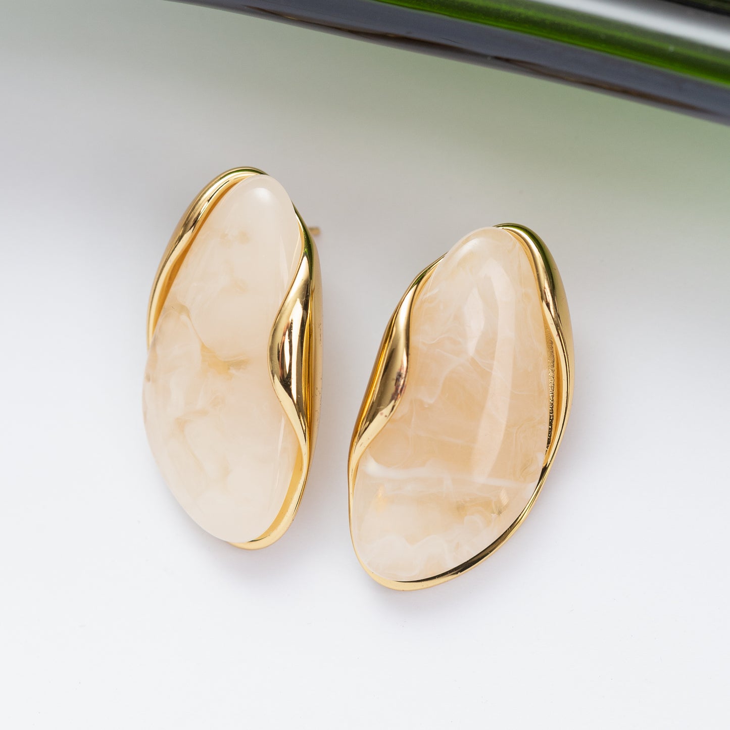 Boucles d'oreilles Luxe en acier inoxydable garanties