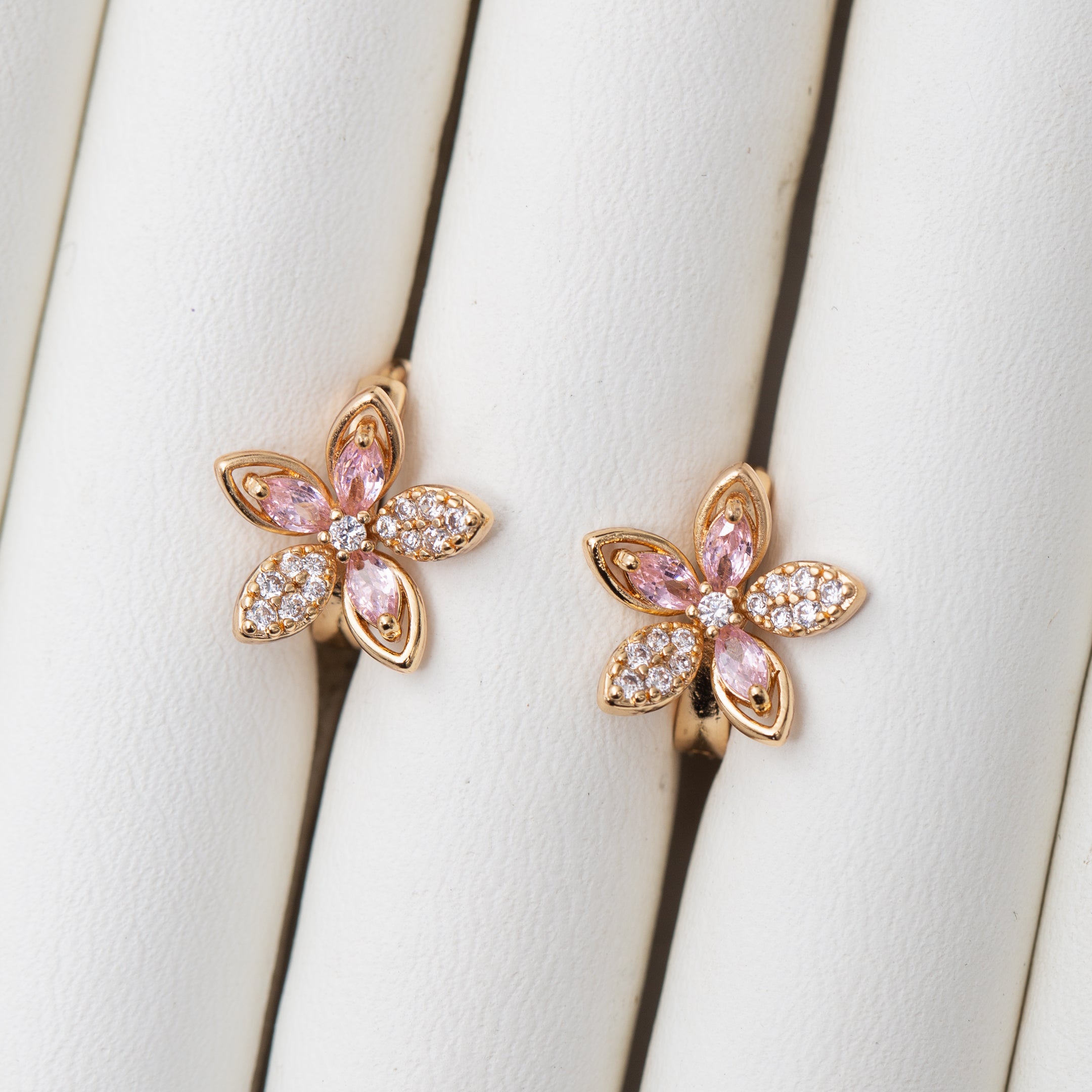 Boucles d'oreilles en plaqué or