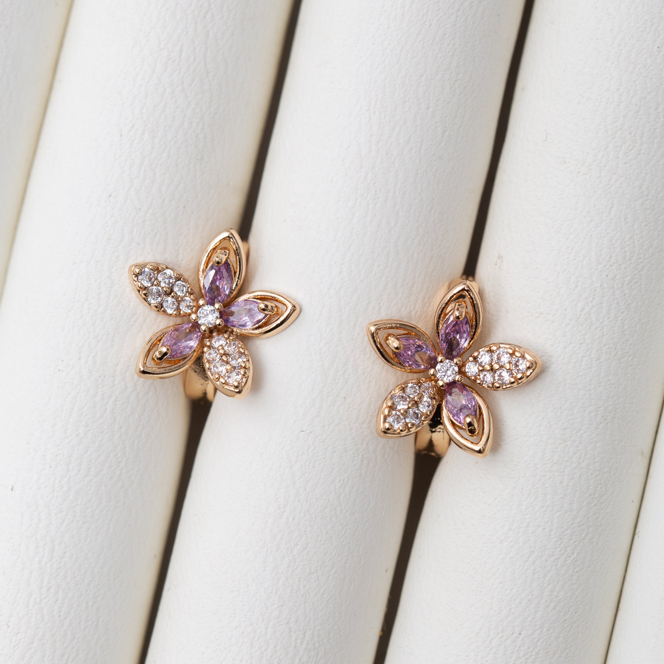 Boucles d'oreilles en plaqué or