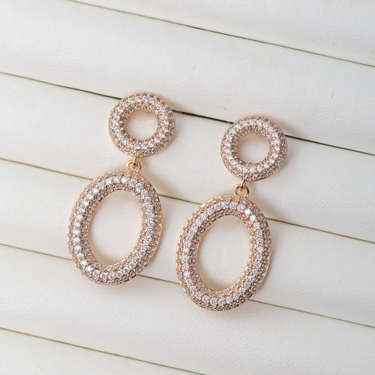 Boucles d'oreilles Fine Glow en plaqué Or