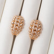 Boucles d'oreilles Fine Glow en plaqué Or