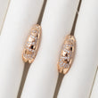 Boucles d'oreilles Fine Glow en plaqué Or