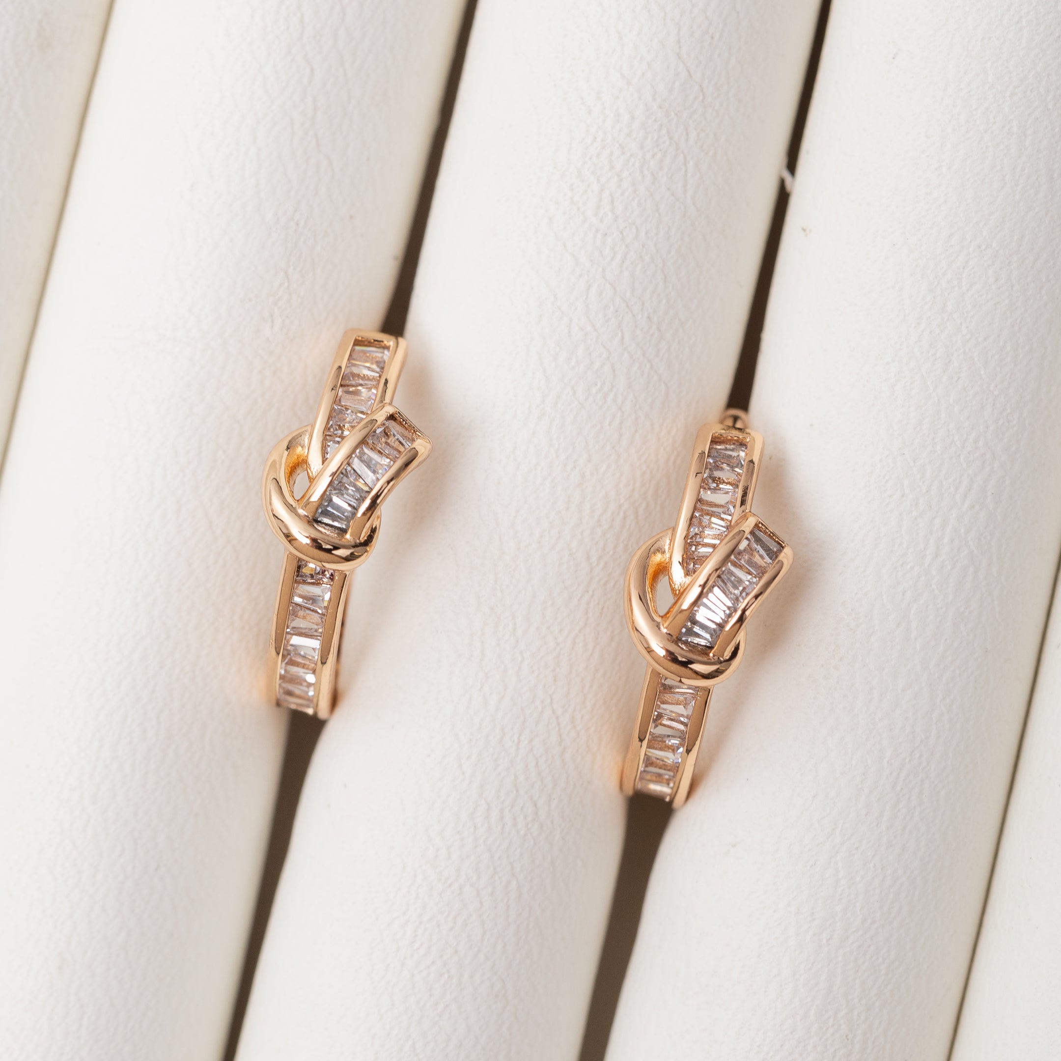 Boucles d'oreilles Fine Glow en plaqué Or