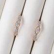 Boucles d'oreilles Fine Glow en plaqué Or