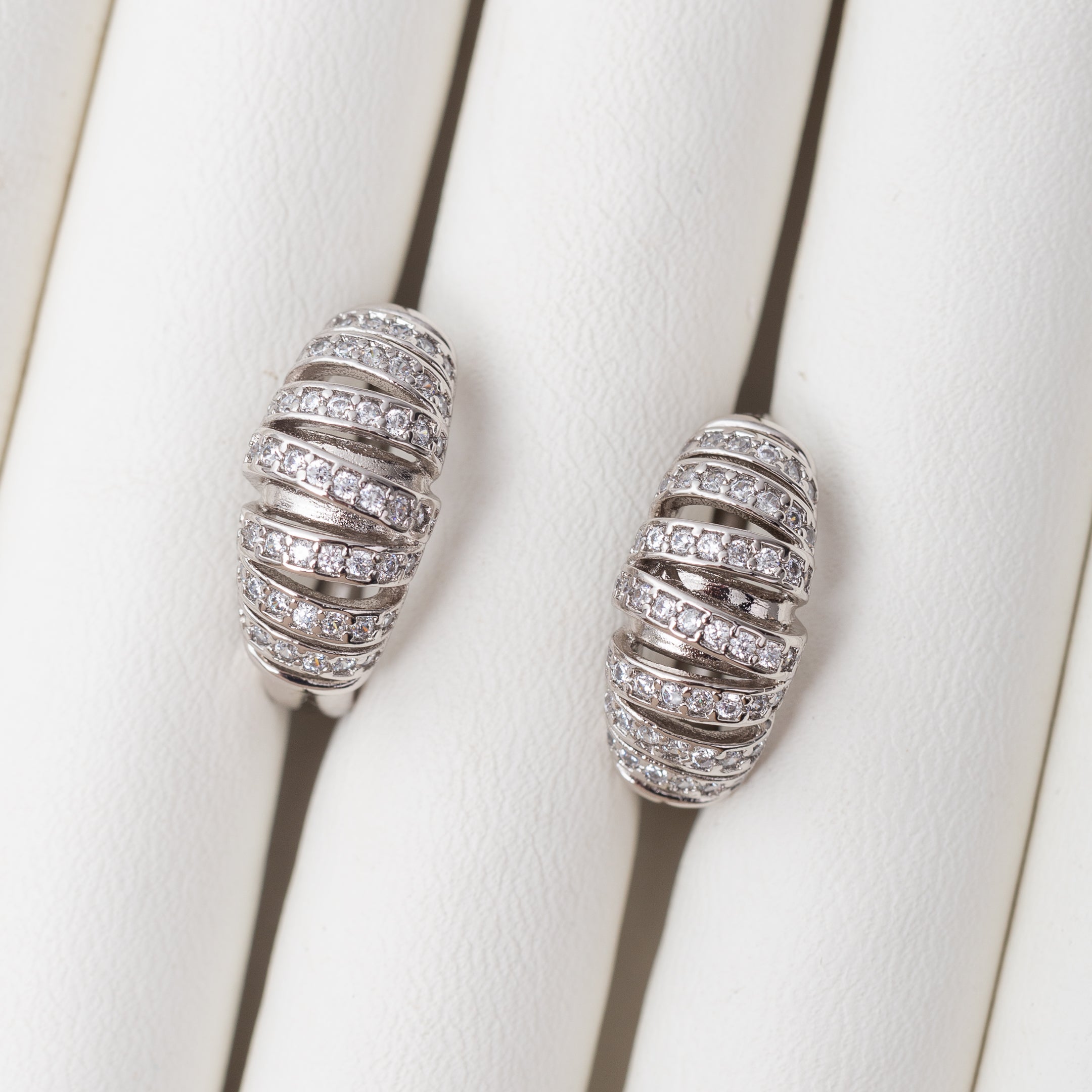 Boucles d'oreilles Fine Glow en plaqué Or