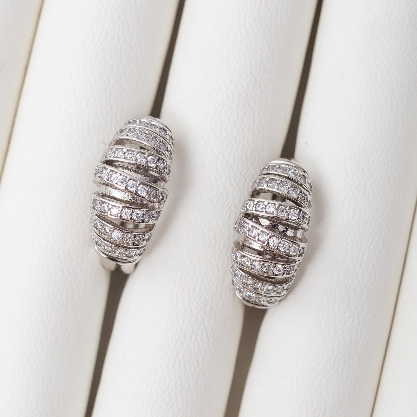 Boucles d'oreilles Fine Glow en plaqué Or