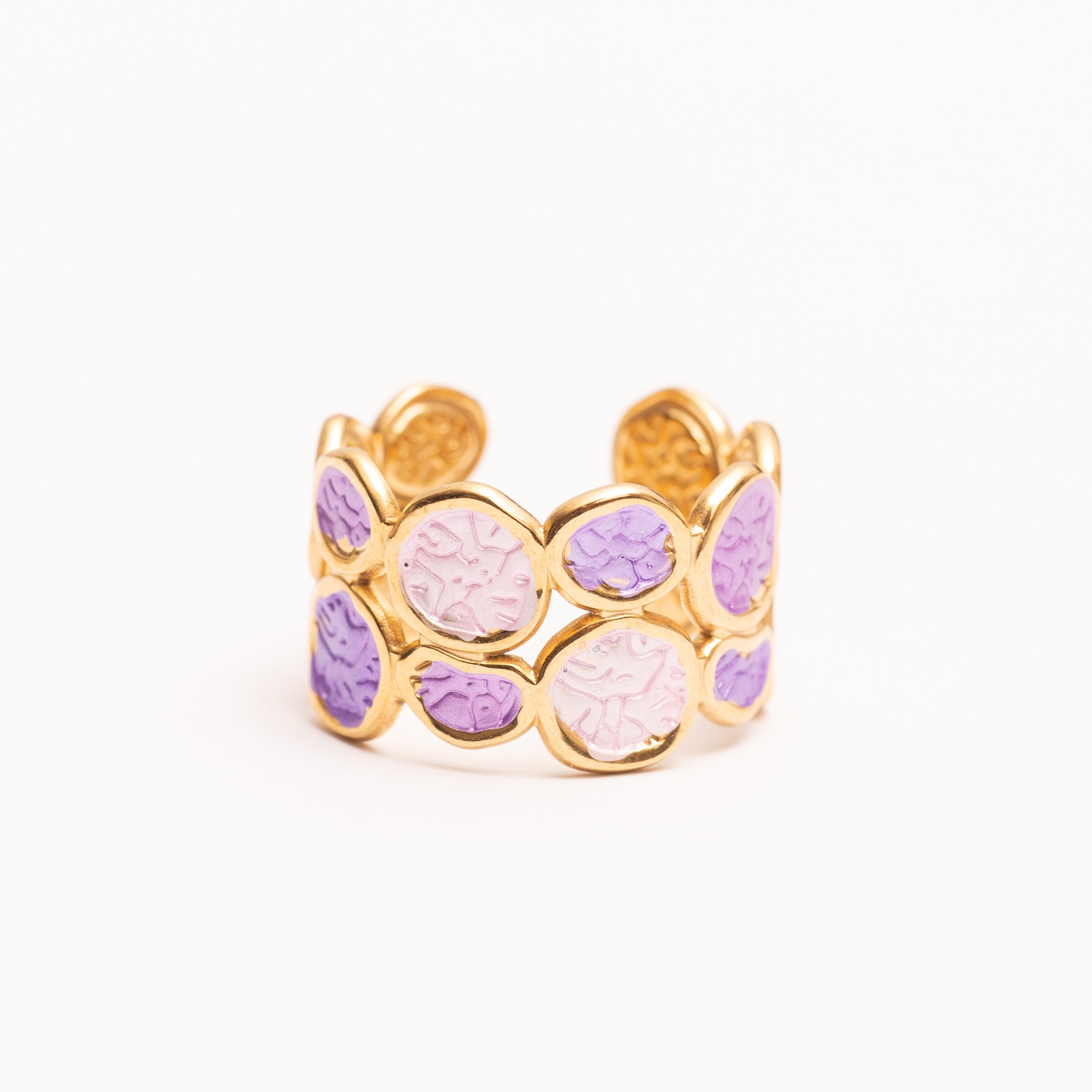 Bague Roséa en acier inoxydable garantie - En promotion