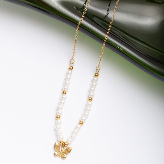 Collier Reflet en acier inoxydable garanti - En promotion