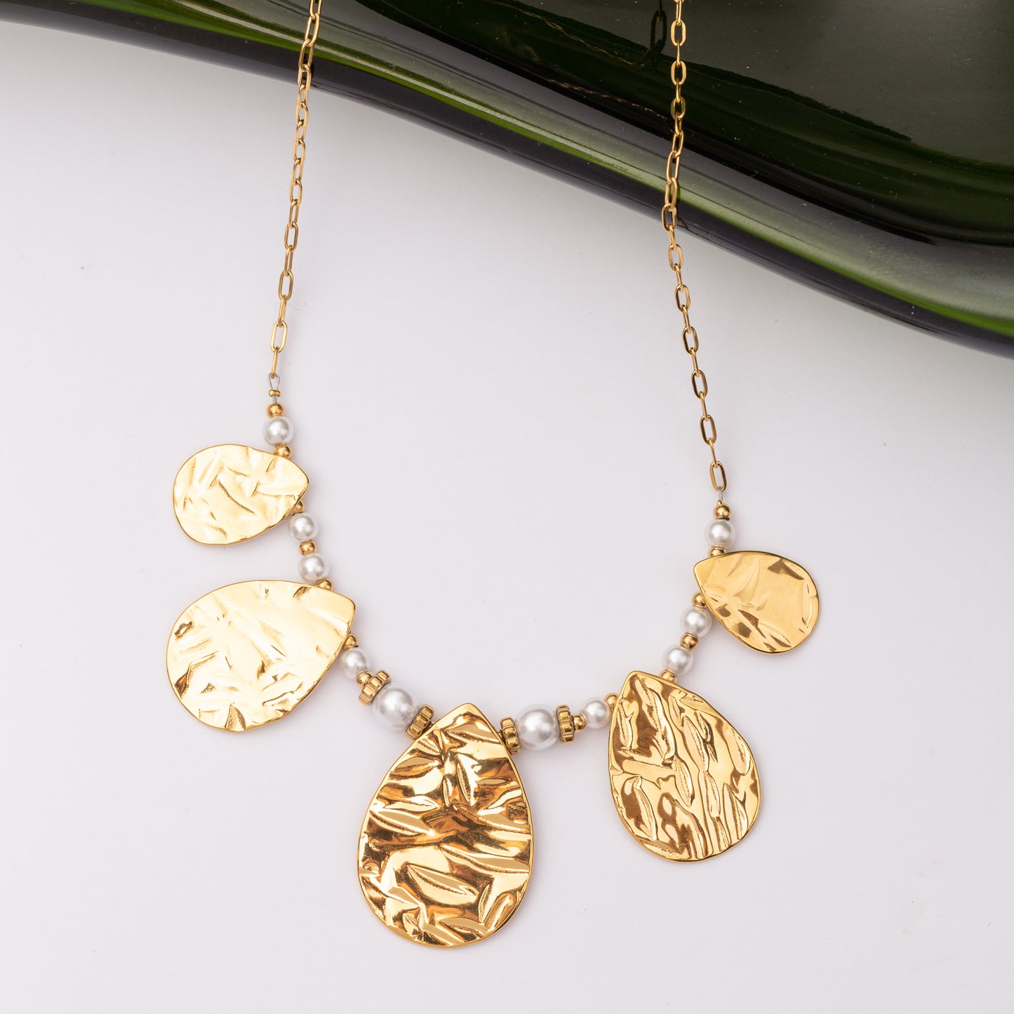 Collier Roséa en acier inoxydable garanti