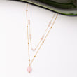 Collier Roséa en acier inoxydable garanti