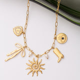 Collier Charms en acier inoxydable garanti
