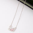 Collier SWAN en acier inoxydable garanti en promotion - Couleur argentée