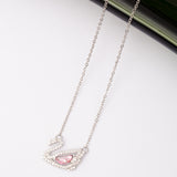 Collier SWAN en acier inoxydable garanti en promotion - Couleur argentée