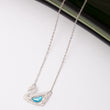 Collier SWAN en acier inoxydable garanti en promotion - Couleur argentée