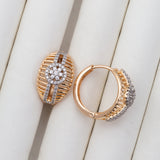 Boucles d'oreilles en plaqué or xuping xp