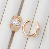 Boucles d'oreilles en plaqué or xuping xp