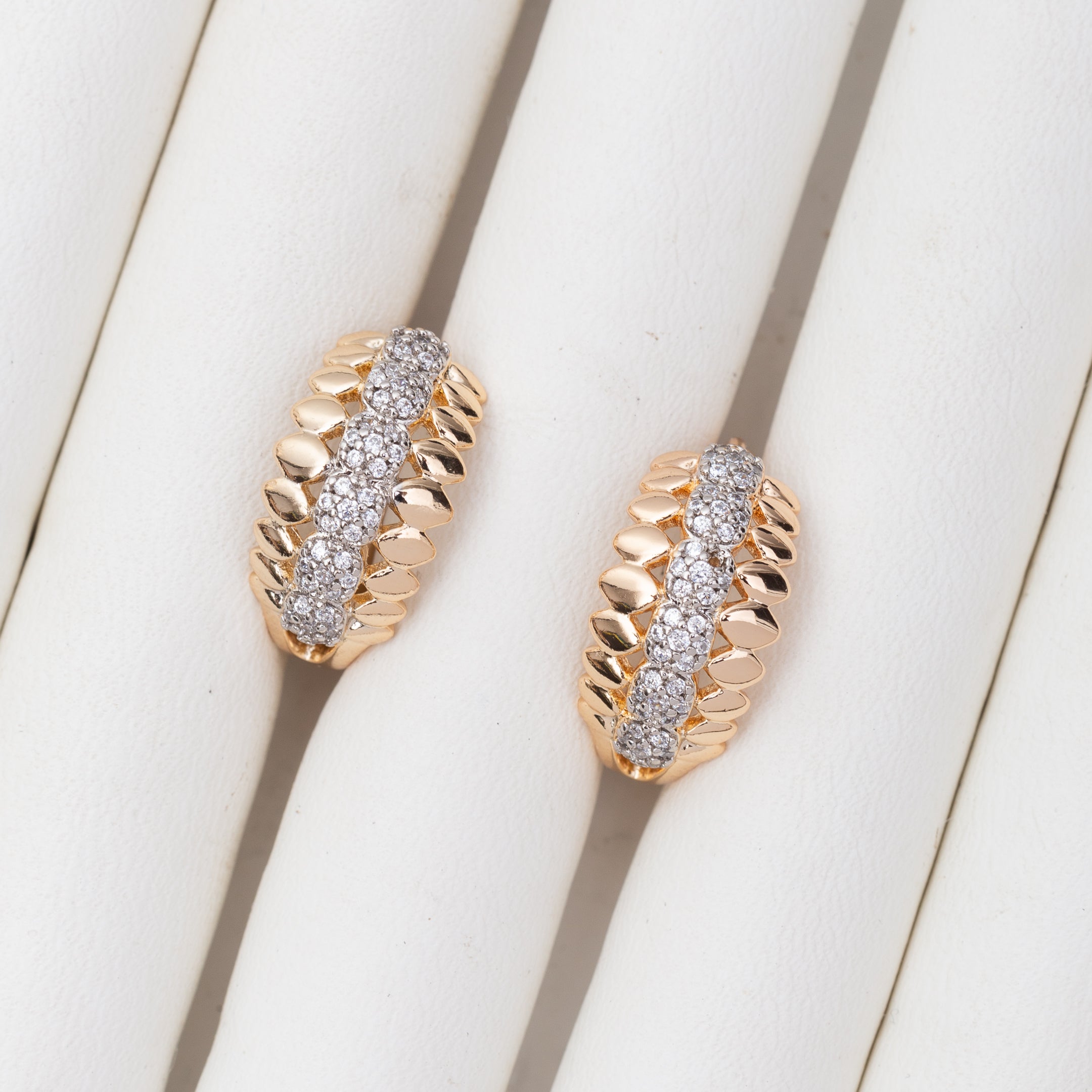 Boucles d'oreilles en plaqué or xuping xp