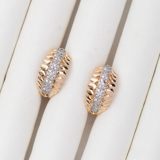 Boucles d'oreilles en plaqué or xuping xp