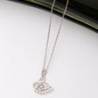 Collier SWAN en acier - Couleur Argentée - En Promotion