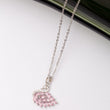 Collier SWAN en acier - Couleur Argentée - En Promotion