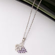 Collier SWAN en acier - Couleur Argentée - En Promotion