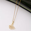 Collier SWAN en acier - Couleur Dorée - En Promotion