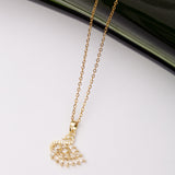 Collier SWAN en acier - Couleur Dorée - En Promotion