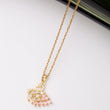 Collier SWAN en acier - Couleur Dorée - En Promotion