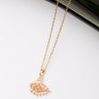 Collier SWAN en acier - Couleur Dorée - En Promotion