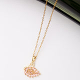 Collier SWAN en acier - Couleur Dorée - En Promotion