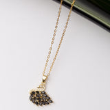 Collier SWAN en acier - Couleur Dorée - En Promotion