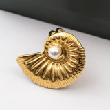 Bague en acier tendance - Taille standard