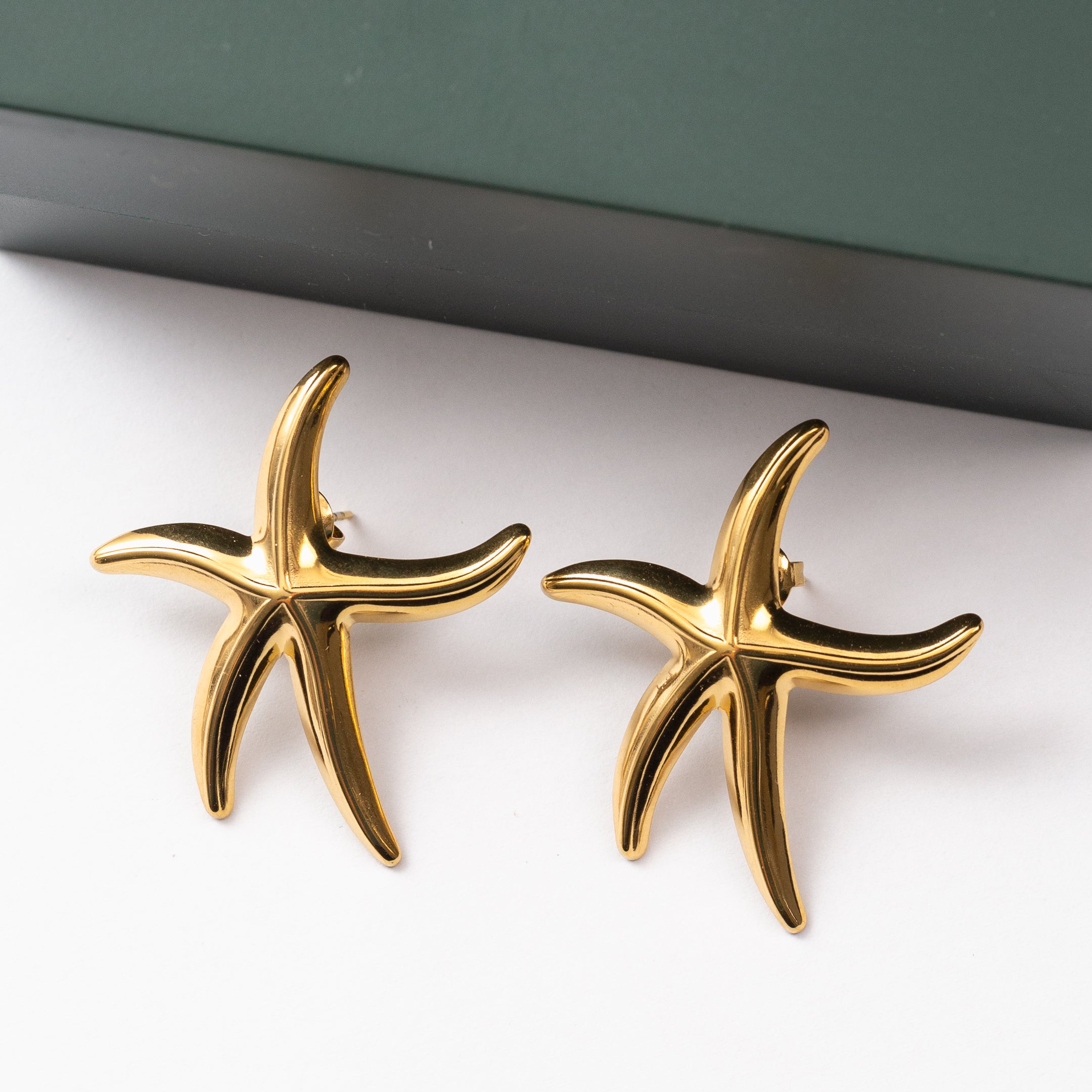 Boucles d'oreilles en acier tendance