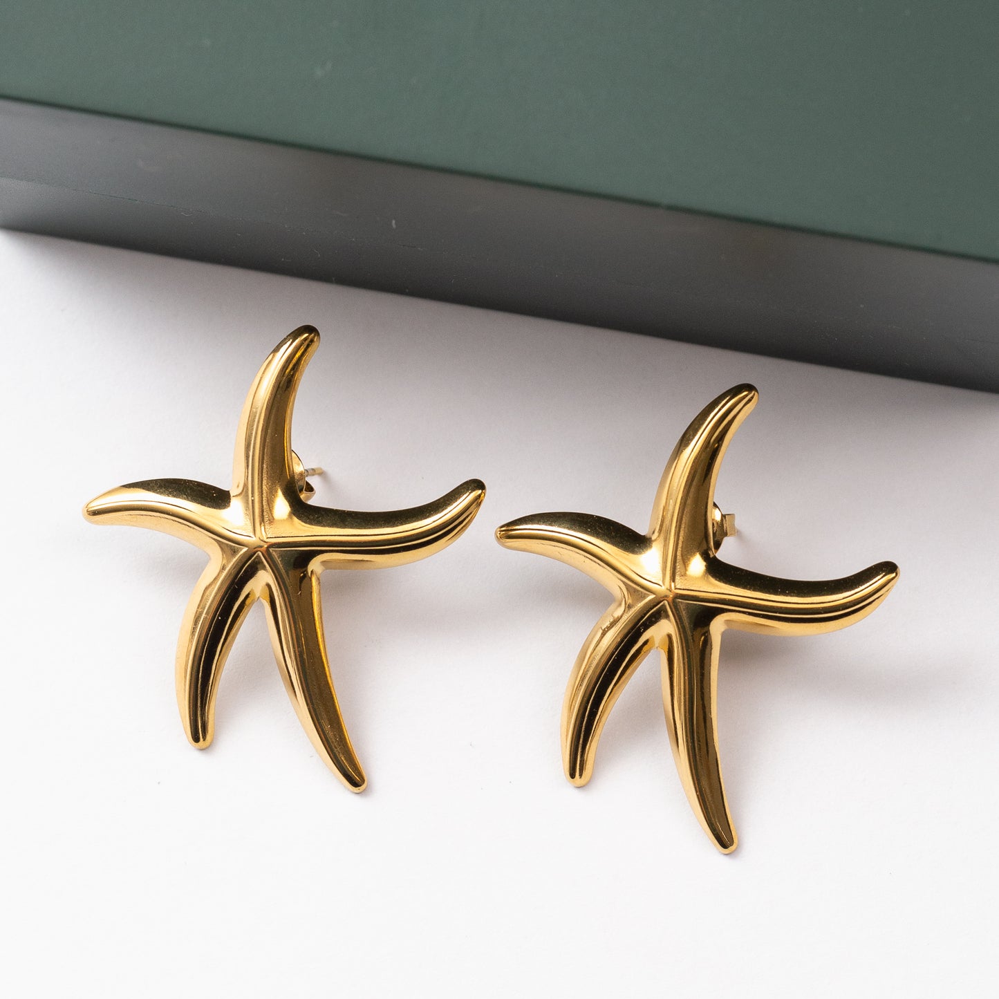 Boucles d'oreilles en acier tendance
