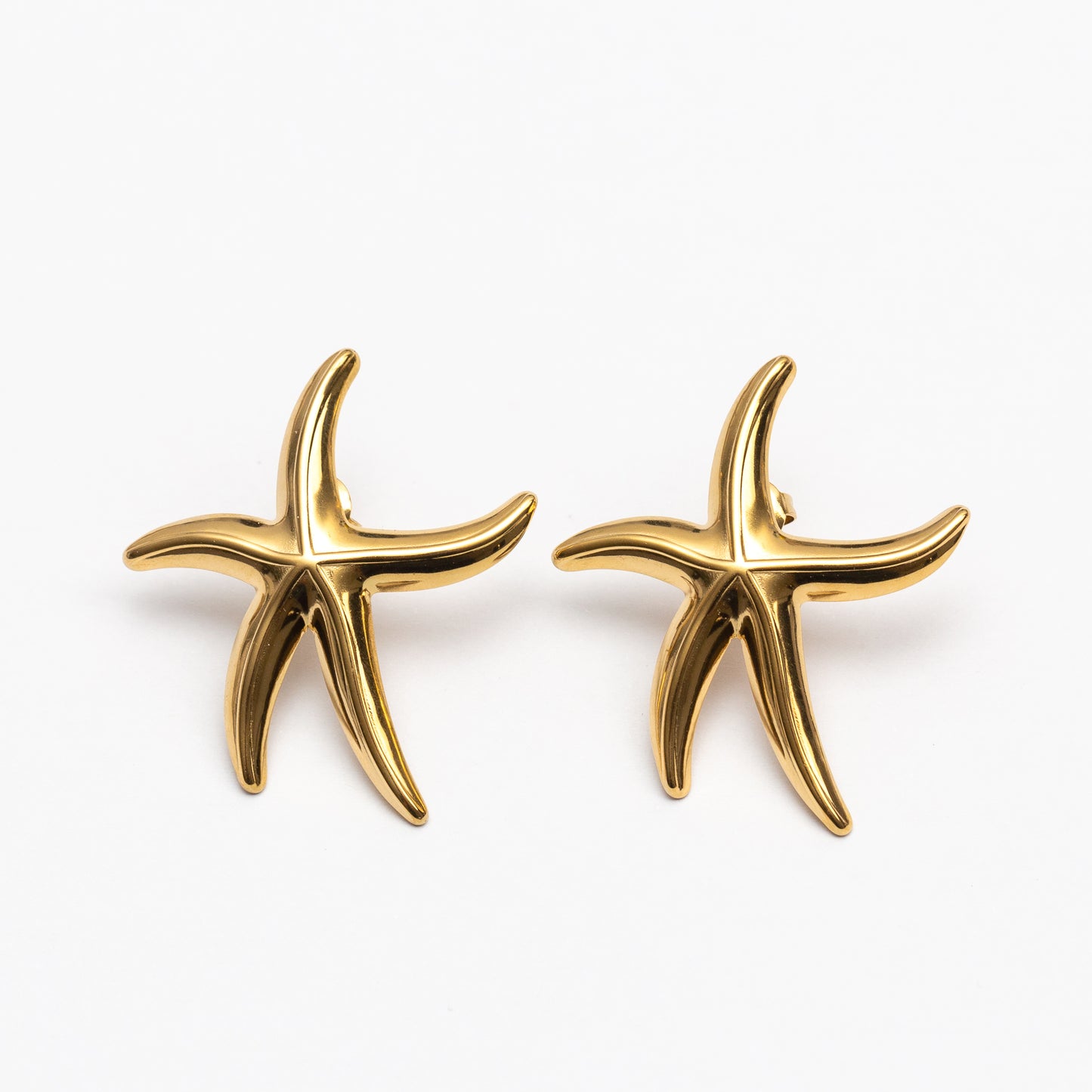 Boucles d'oreilles en acier tendance