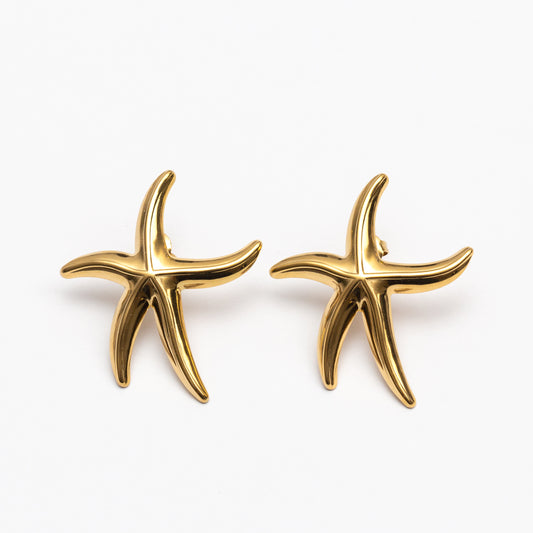 Boucles d'oreilles en acier tendance